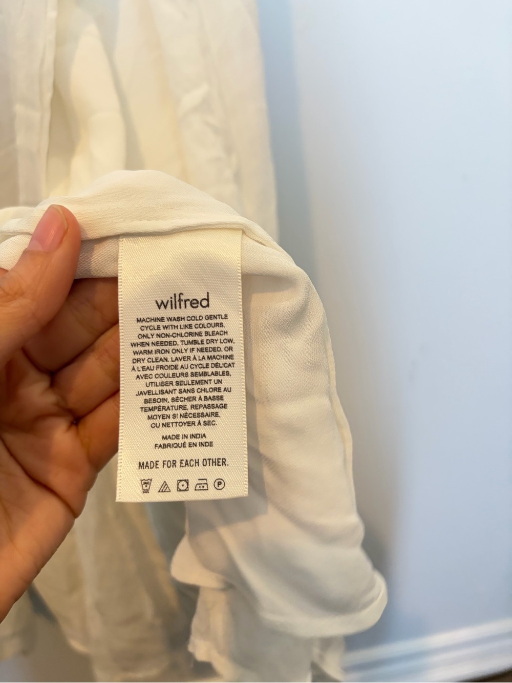 NWT Aritzia Wilfred Chant Thigh Slit Maxi Dress In Espace Women's Size Small - Picture 15 of 16